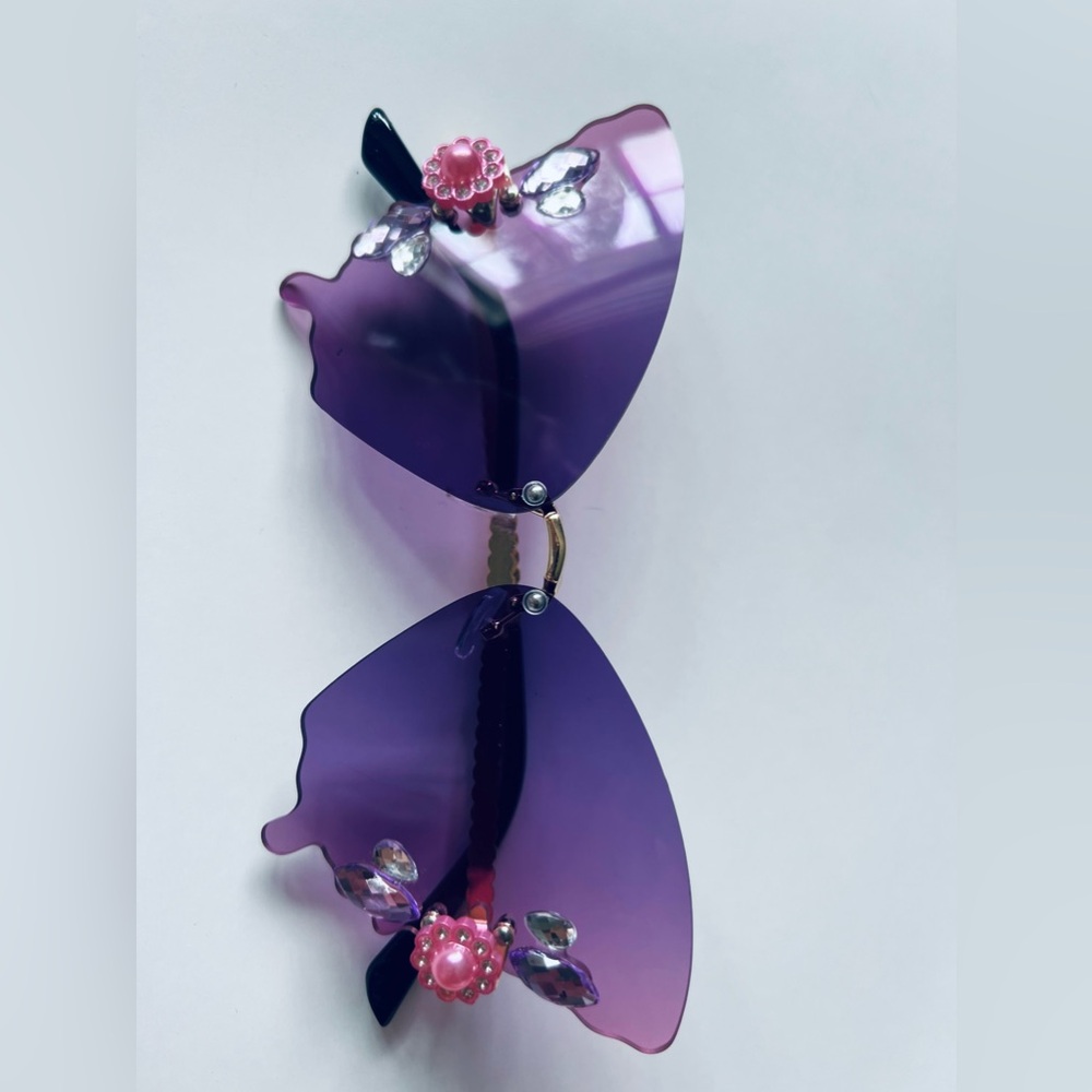 Women’s Sunglasses-Unique purple
